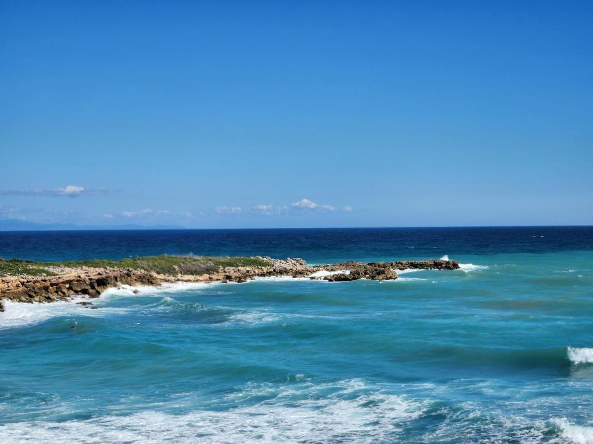 Beachfront Apartment, Quiet 4 Beds, 1 Bath, Ac, Wi-Fi, Hot Water, In Paraiso Near Los Patos Luaran gambar