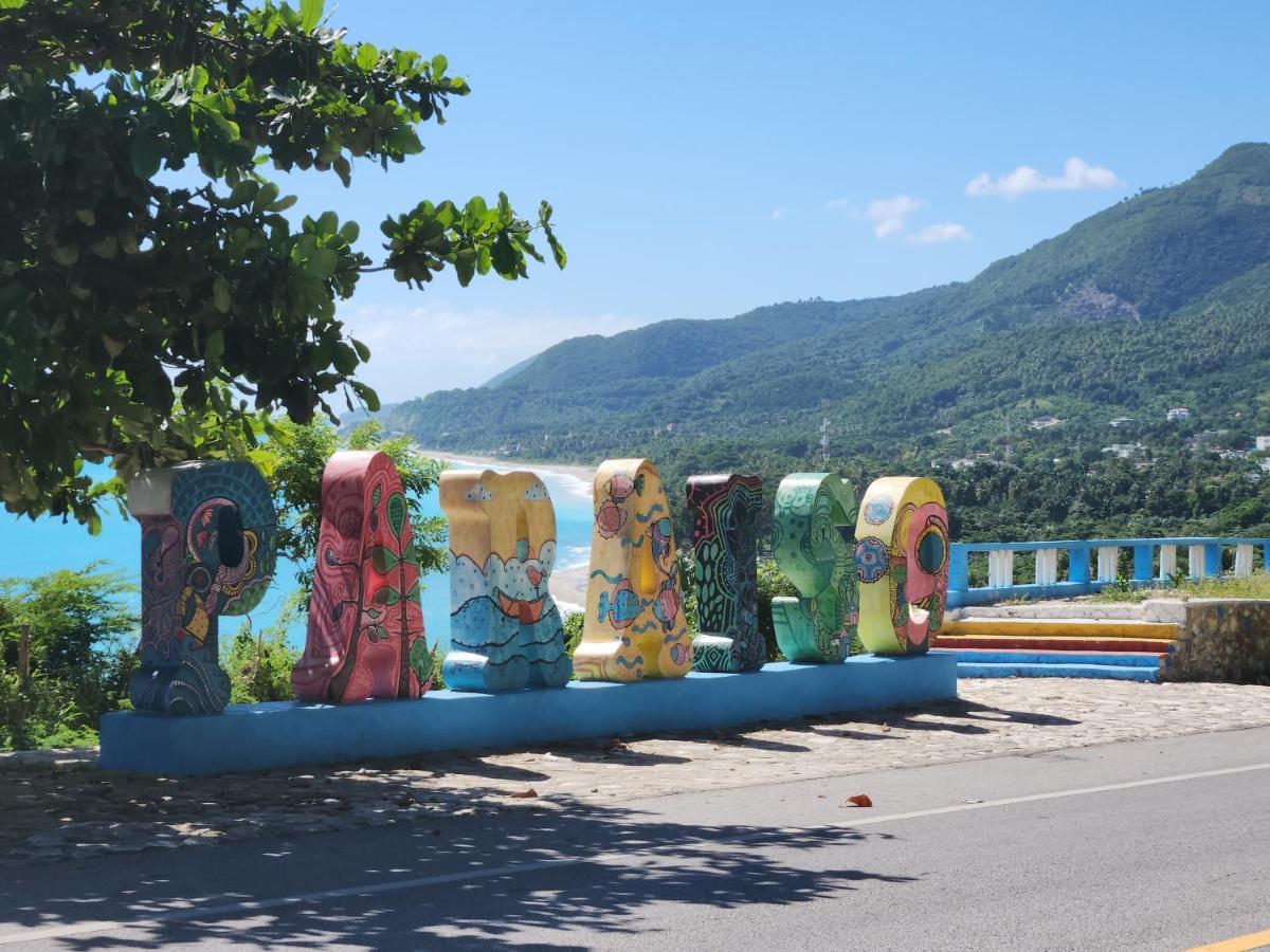 Beachfront Apartment, Quiet 4 Beds, 1 Bath, Ac, Wi-Fi, Hot Water, In Paraiso Near Los Patos Luaran gambar