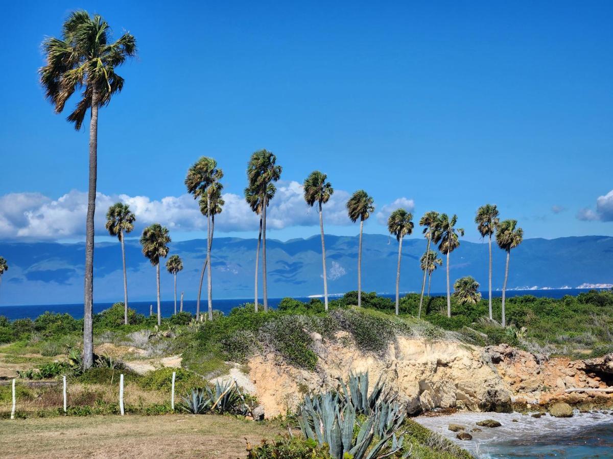 Beachfront Apartment, Quiet 4 Beds, 1 Bath, Ac, Wi-Fi, Hot Water, In Paraiso Near Los Patos Luaran gambar
