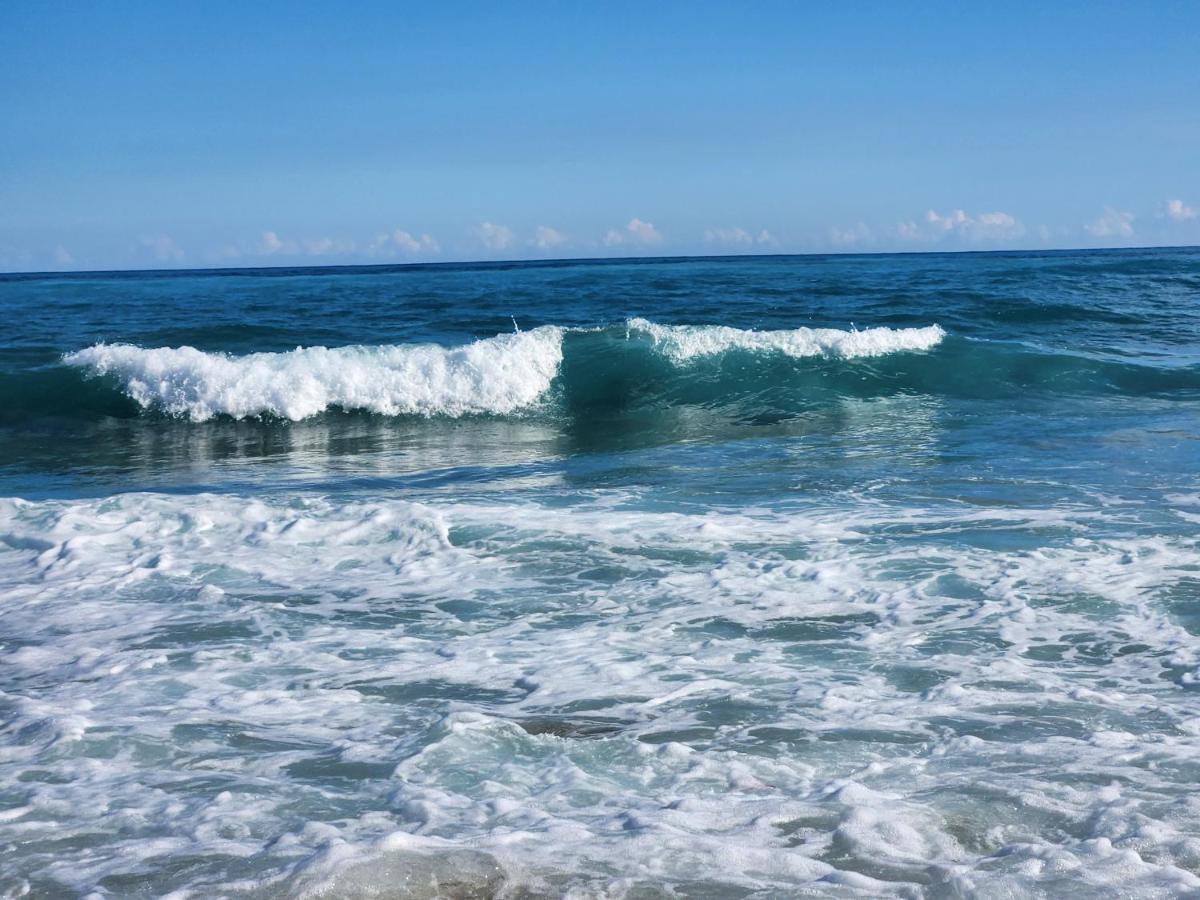Beachfront Apartment, Quiet 4 Beds, 1 Bath, Ac, Wi-Fi, Hot Water, In Paraiso Near Los Patos Luaran gambar