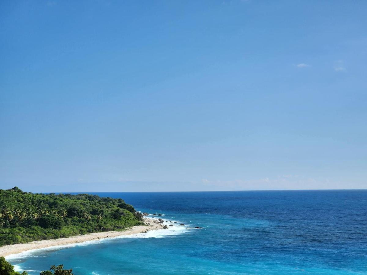Beachfront Apartment, Quiet 4 Beds, 1 Bath, Ac, Wi-Fi, Hot Water, In Paraiso Near Los Patos Luaran gambar