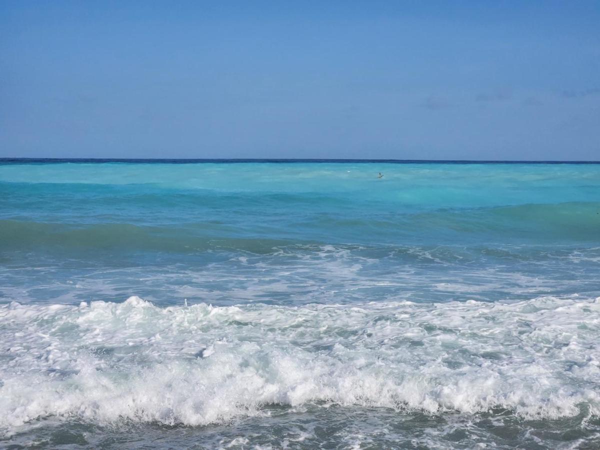 Beachfront Apartment, Quiet 4 Beds, 1 Bath, Ac, Wi-Fi, Hot Water, In Paraiso Near Los Patos Luaran gambar