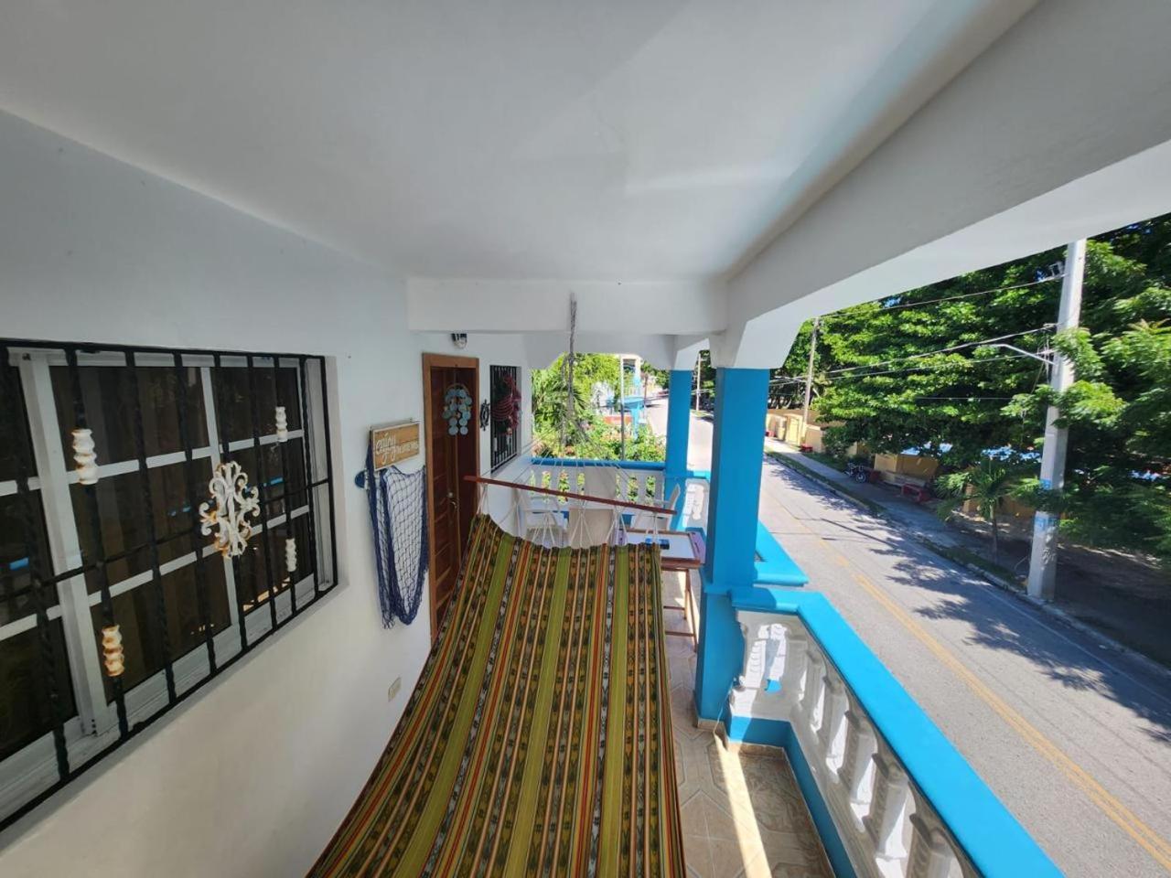 Beachfront Apartment, Quiet 4 Beds, 1 Bath, Ac, Wi-Fi, Hot Water, In Paraiso Near Los Patos Luaran gambar